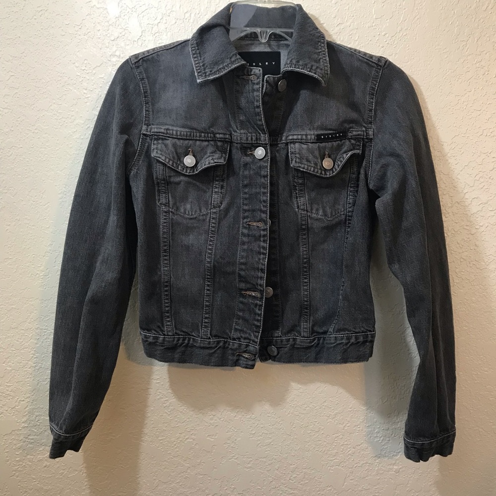 Sisley Denim Jacket Size XS